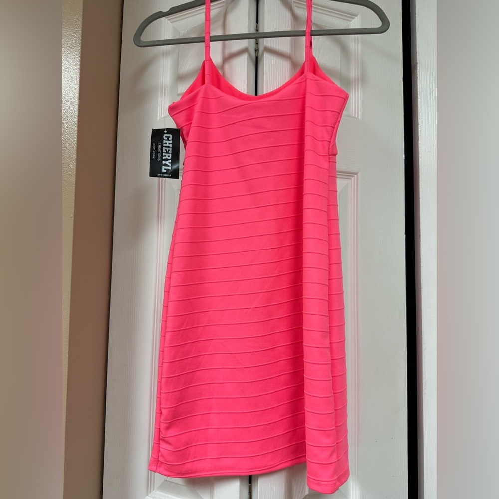 Cheval Pink Mini Dress